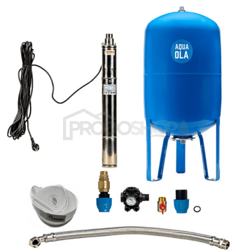 Házi vízmű búvárszivattyúval 3 SQIBO - 0,75 / 100l