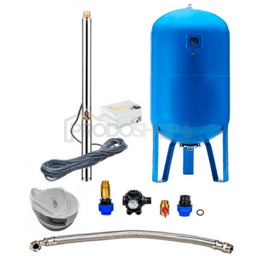 Házi vízmű búvárszivattyúval Omnigena AQUA ST 3T-23 / 200L - RTS