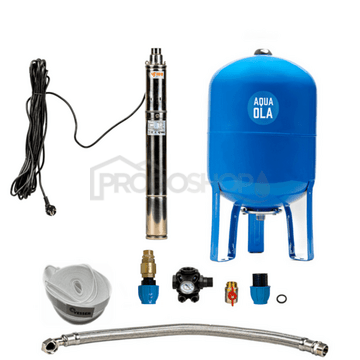 Házi vízmű búvárszivattyúval 3 SQIBO - 0,55 / 60l