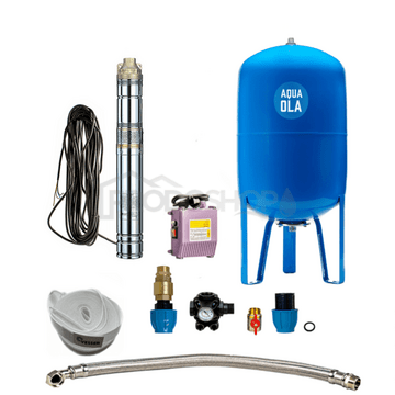 Házi vízmű Omnigena EVJ 2,5 / 80L búvárszivattyúval