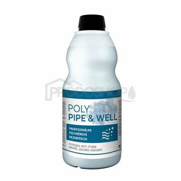 POLY PIPE & WELL kutak és tartályok fertőtlenítése 0,25l