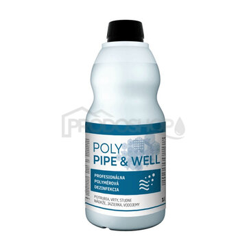 POLY PIPE & WELL kutak és tartályok fertőtlenítése 1l