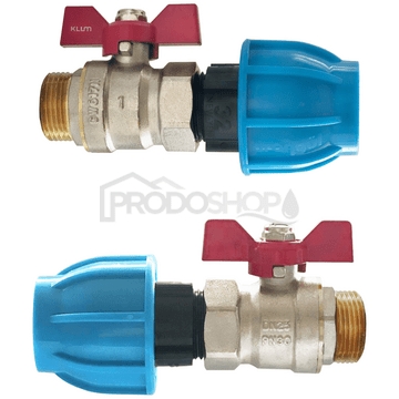 Csatlakozókészlet vízszűrőkhöz 1" golyóscsappal