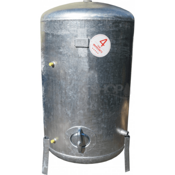 Horganyzott hidrofor tartály HVP 500L vízmércével 6 bar