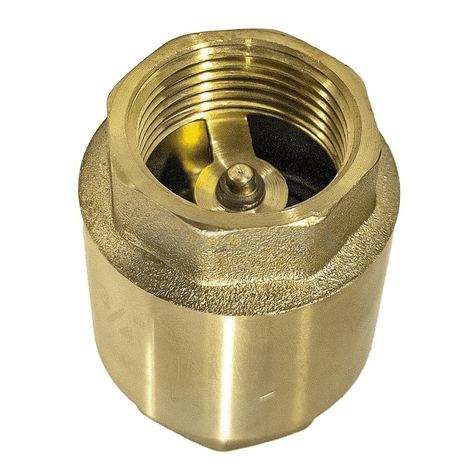 Visszacsapó szelep univerzális 5/4" teljes sárgaréz