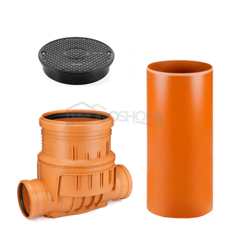 Ellenőrző akna DN 315/160/1500 folyamatos