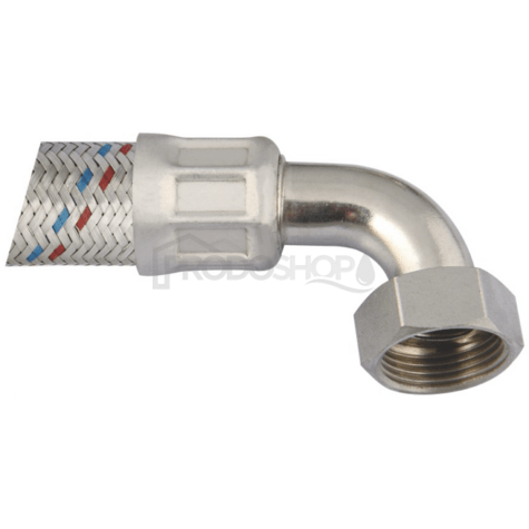 Bekötési rajz: Rezgéscsillapító rozsdamentes acél flexi tömlő 1